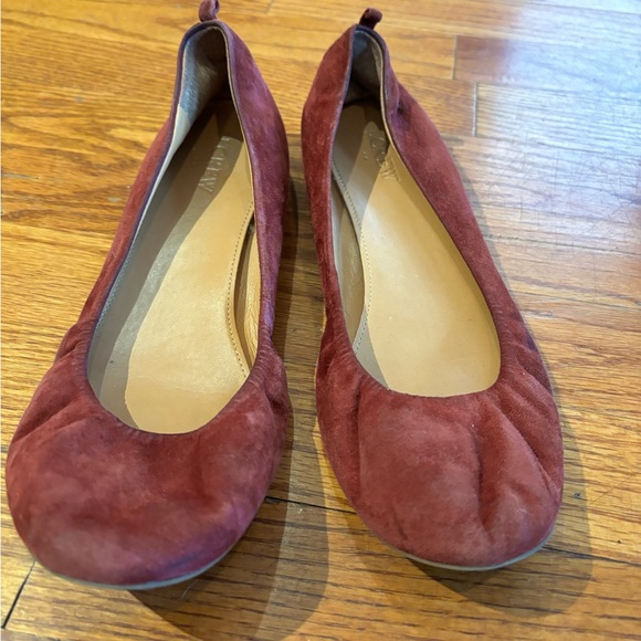 J. Crew Maroon Ballet flats - Picture 5 of 5